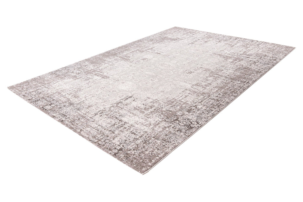 Vloerkleed My Phoenix 120 taupe – machinegeweven en zacht - Lalee.Avenue