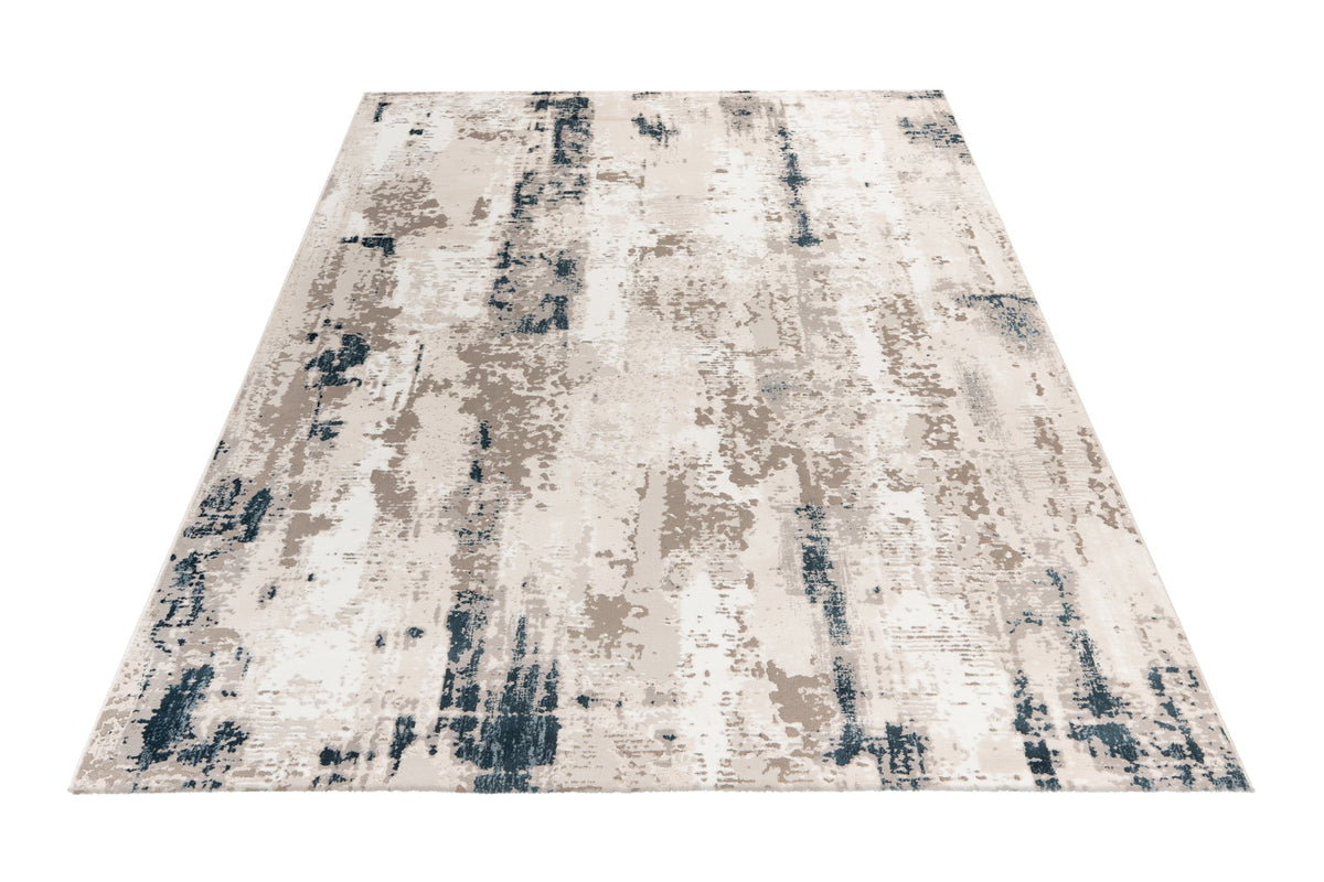 Vloerkleed My Phoenix 124 aqua – machinegeweven en zacht - Lalee.Avenue