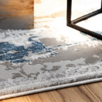Vloerkleed My Phoenix 124 aqua – machinegeweven en zacht - Lalee.Avenue