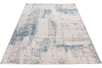 Vloerkleed My Salsa 690 blauw – machinegeweven en zacht - Lalee.Avenue
