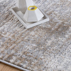 Vloerkleed My Salsa 690 taupe – machinegeweven en zacht - Lalee.Avenue