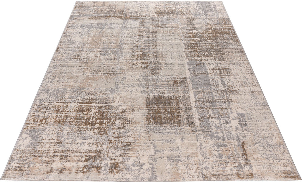 Vloerkleed My Salsa 690 taupe – machinegeweven en zacht - Lalee.Avenue