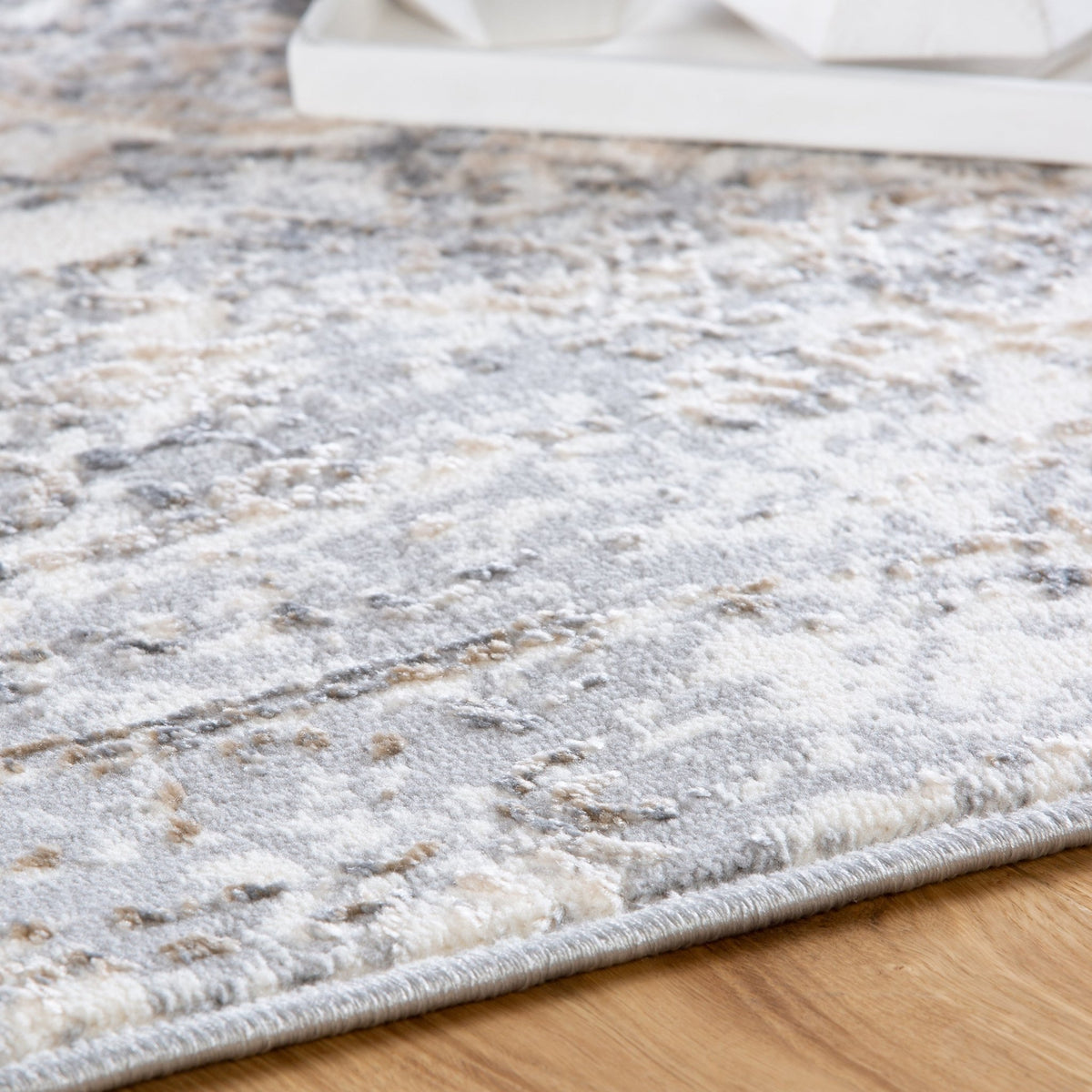 Vloerkleed My Salsa 692 taupe – machinegeweven en zacht - Lalee.Avenue