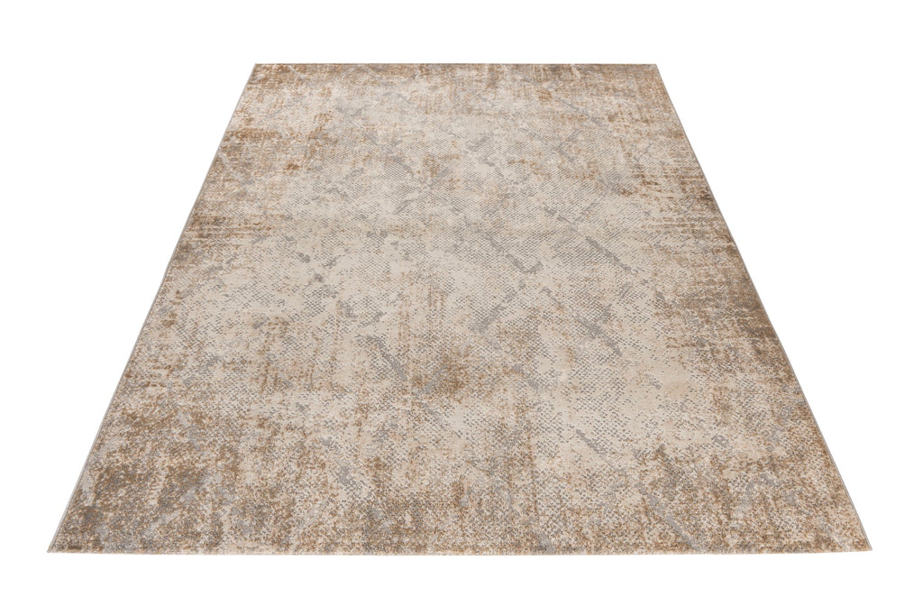Vloerkleed My Salsa 694 taupe – machinegeweven en zacht - Lalee.Avenue