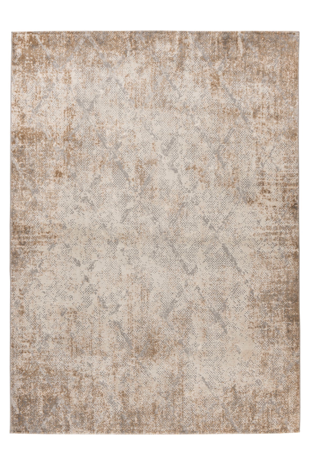 Vloerkleed My Salsa 694 taupe – machinegeweven en zacht - Lalee.Avenue