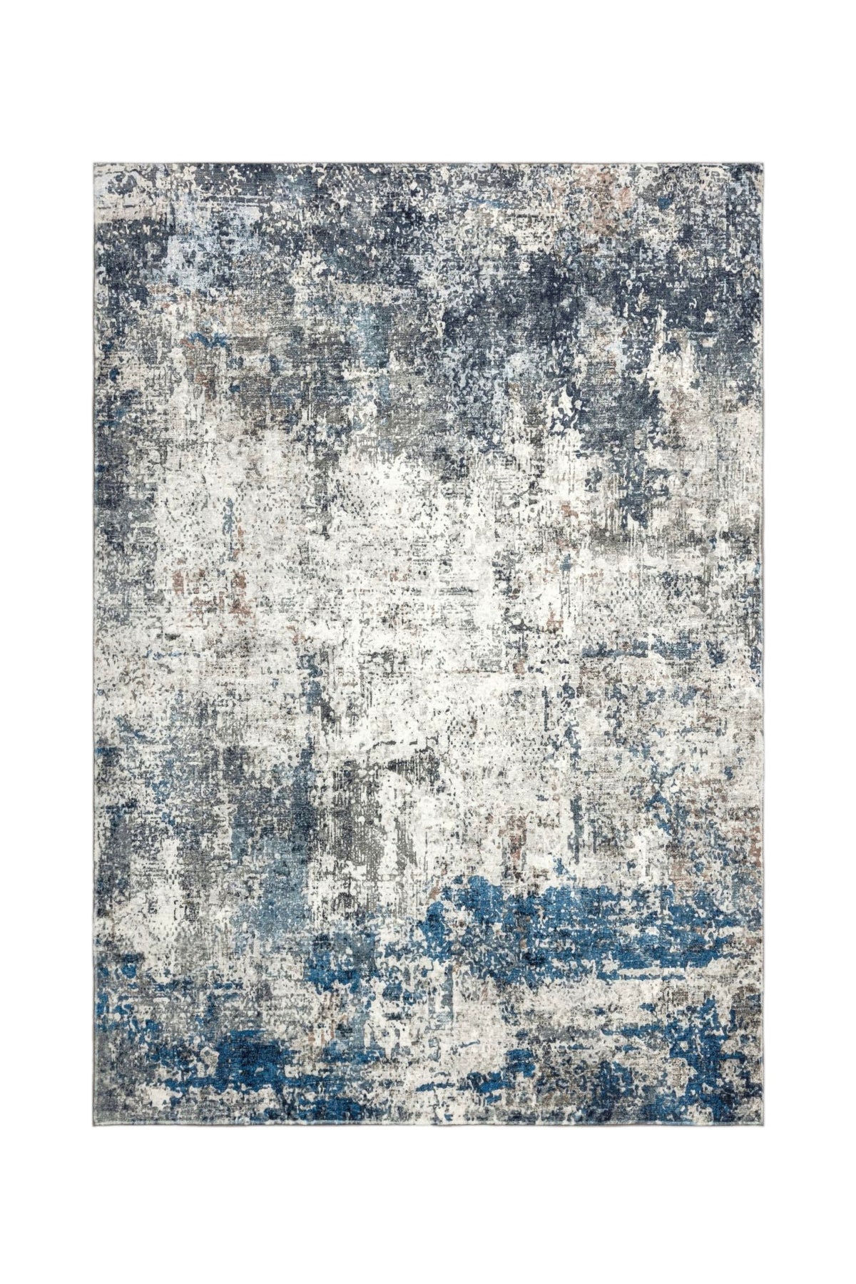 Vloerkleed Posh 303 blauw – machinegeweven en zacht - Lalee.Avenue