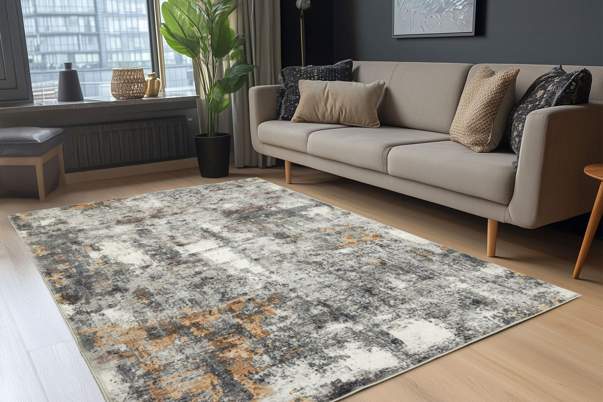 Vloerkleed Posh 304 terracotta – machinegeweven en zacht - Lalee.Avenue