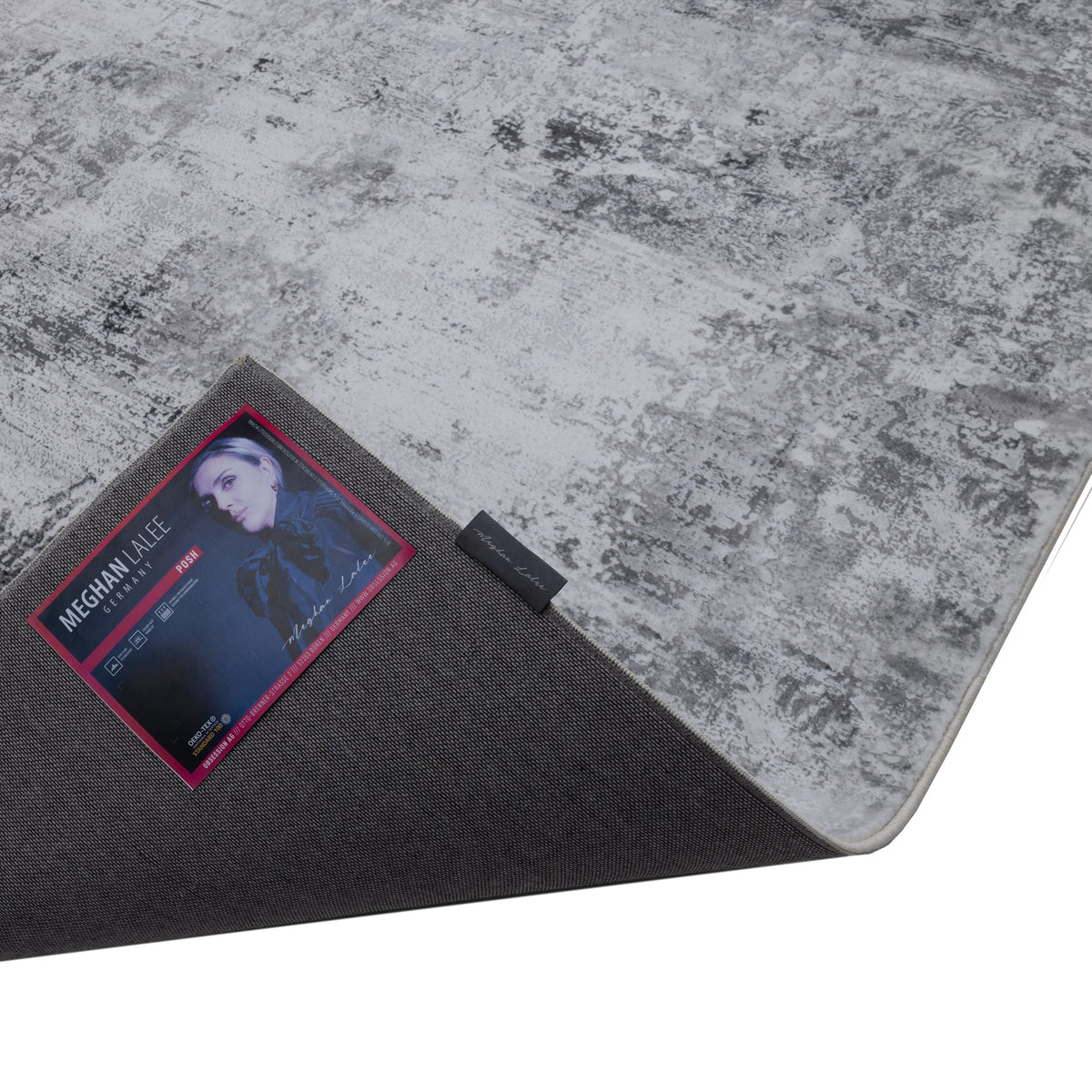 Vloerkleed Posh 305 grijs – machinegeweven en zacht - Lalee.Avenue