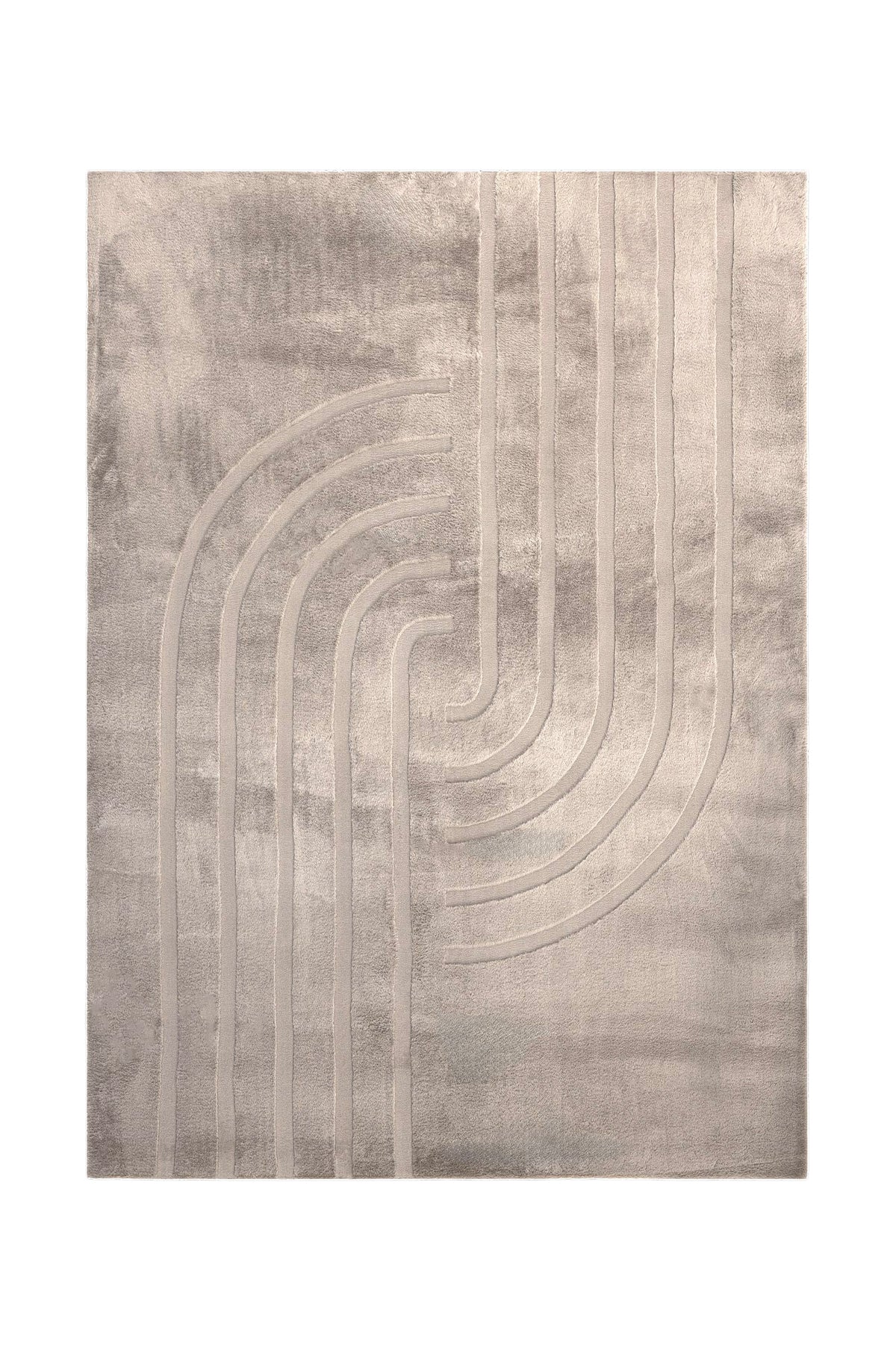 Vloerkleed Zen Deluxe taupe – machinegeweven en zacht van Lalee.Avenue